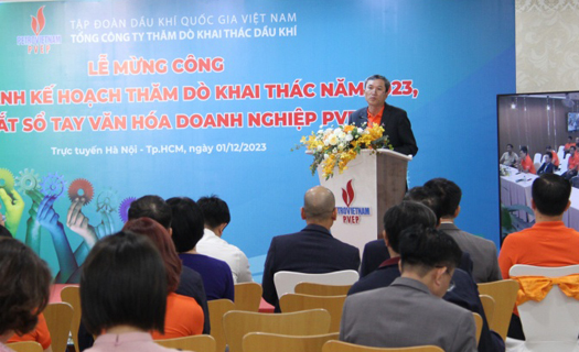 PVEP mừng công hoàn thành kế hoạch thăm dò khai thác năm 2023